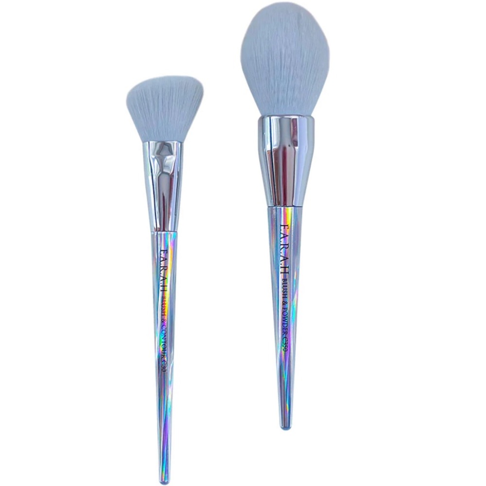 ✨ HOLOGRAPHIC Essential Duo Brush Set ~  F.A.R.A.H ✨
